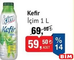 İÇİM KEFİR 1 L fiyat ve kampanya bilgisi